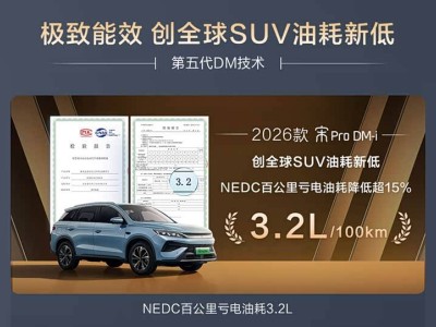 宋Pro DM-i以低油耗重塑緊湊型SUV市場，合資燃油SUV面臨新挑戰