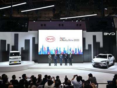 比亞迪2025東京車展發力日本市場 首發K-EV等新品 完善產品生態布局