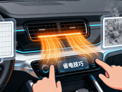 冬季電動車續航總掉?熱泵空調用前查蒸發器結霜,親測省電又暖和