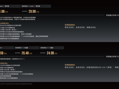 潮酷越野新標桿!全新坦克400上市,24.98萬起開啟多元生活新體驗