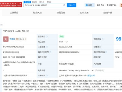 中國五礦集團在遼寧本溪成立礦業公司 注冊資本30億