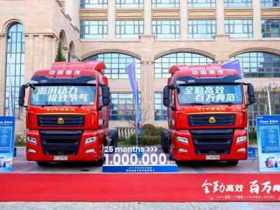 全勤高效低氣耗!汕德卡G7S燃氣車25個月100萬公里且一年回本