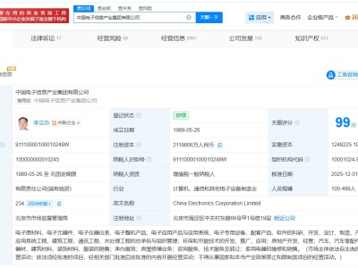 中國(guó)電子信息產(chǎn)業(yè)集團(tuán)增資至211.98億 增幅約15%