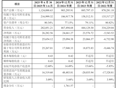 洛軸股份擬赴港交所上市:近年業績向好 2025上半年營收凈利雙增