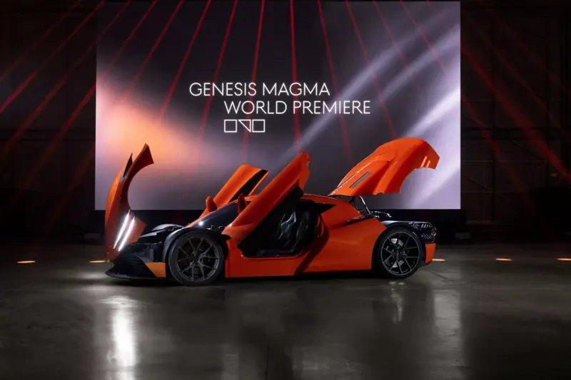 捷尼賽思十周年獻禮 Magma GT概念車亮相 800馬力蓄勢待發
