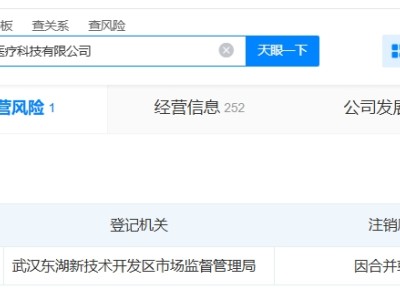 邁瑞醫療旗下武漢公司擬注銷