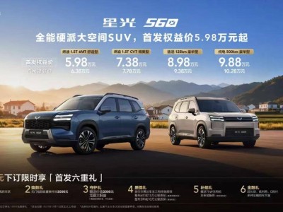 星光560首發搶訂開啟！硬派外觀多樣動力，或成SUV市場新寵兒