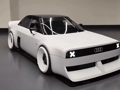 致敬經典五缸引擎 奧迪GT50概念車官圖亮相 復古外觀引期待