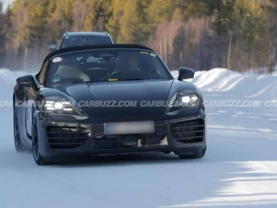 保時捷718 Boxster純電版第四輪冬測，研發(fā)超長周期或遇挑戰(zhàn)