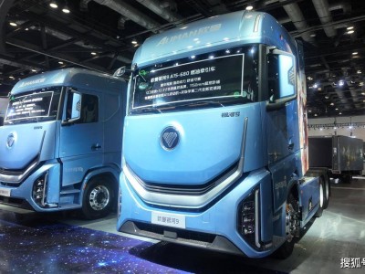 歐曼銀河9全家族亮相!混動燃油純電齊發力 開啟高端重卡新體驗