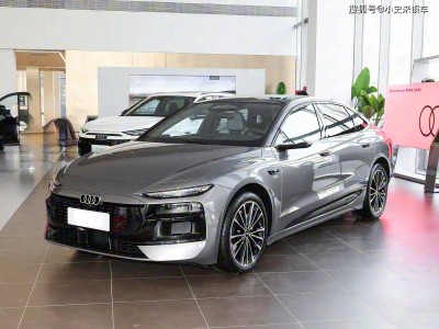 奧迪A6L e-tron實車亮相!轎跑溜背+華為智駕,800V平臺續航達785公里