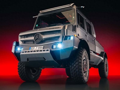 未來感拉滿！奔馳烏尼莫克概念車亮相，越野與舒適兼備引期待