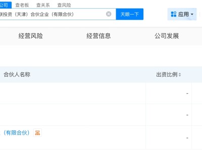 吉利等在天津成立創(chuàng)聯(lián)投資合伙企業(yè) 出資額5040萬(wàn)