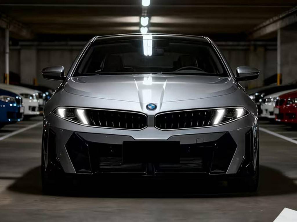 全新寶馬3系前臉特寫